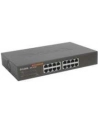 D-LINK DGS-1016D, 16-port UTP 10/100/1000Mbps Auto-sensing, Stand-alone, Unmanaged, 11-inch desktop & rack-mount, 1U, D-link Green technology, EEE+ mode DIP switch, + Rackmount Brackets, Metal case with internal power supply - nr 86