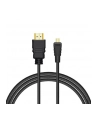 Kabel HDMI - micro HDMI CL-39 SAVIO 1m czarny, złote k. v1.4 - nr 11