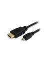 Kabel HDMI - micro HDMI CL-39 SAVIO 1m czarny, złote k. v1.4 - nr 1