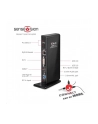 Club3D SenseVision Dual Display Docking Station 3xUSB3.0/4xUSB2.0/DVI/HDMI/LAN/2xJack - nr 29