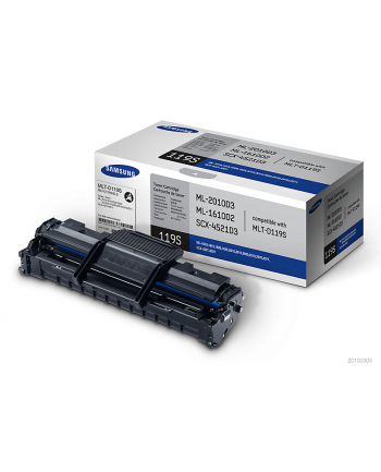 Samsung Electronics Polska SAMSUNG Toner Czarny MLTD119S=MLT-D119S  2000 str.