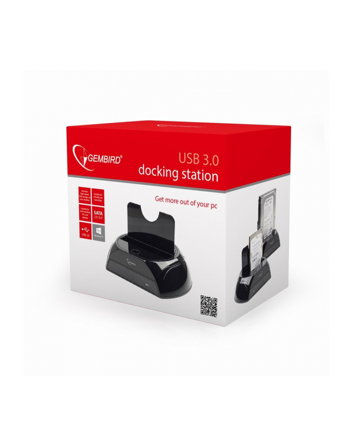 GEMBIRD STACJA DOKUJĄCA HDD SATA 2.5/3.5 USB 3.0 + ZASILACZ HD32-U3S-2 główny