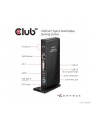 Club3D SenseVision Dual Display Docking Station 3xUSB3.0/4xUSB2.0/DVI/HDMI/LAN/2xJack - nr 103