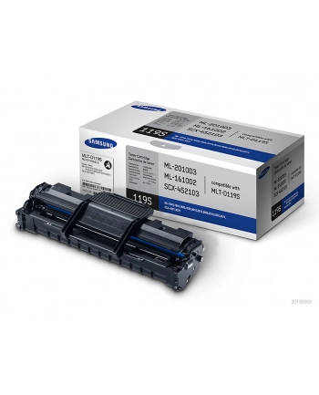 Samsung Electronics Polska SAMSUNG Toner Czarny MLTD119S=MLT-D119S  2000 str. nr 1