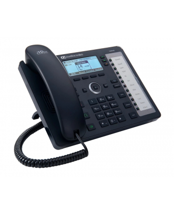 AudioCodes Lync 430HD IP-Phone PoE GbE Black6 lines Including 2nd Ethernet port for PC, 18 Programmable keys, 132x64 Graphic LCD Display and Power over Ethernet (PoE)