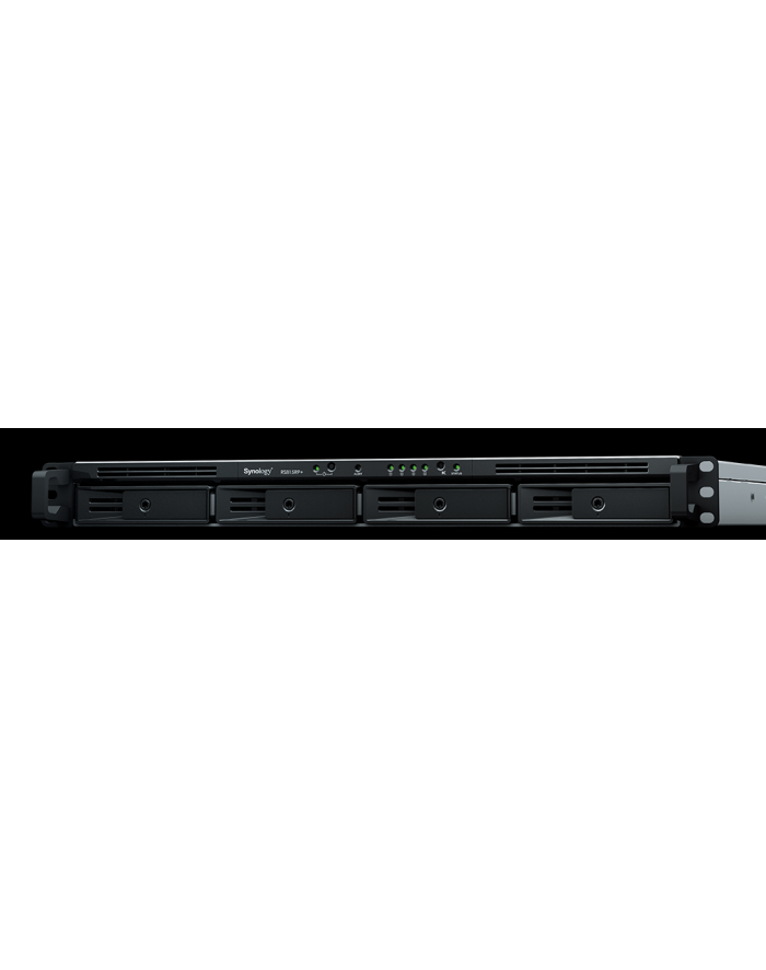 Synology RS815+, wydajny 4-kieszeniowy serwer NAS (1U) w wersji rack główny