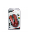 VAKOSS Bezprzewodowa Mysz Optyczna TM-658UR 4D,800/1200/1600DPI,2.4GHz, czerwona - nr 2