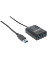 Manhattan Hub SuperSpeed USB 3.0, 4 portowy - nr 47