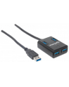 Manhattan Hub SuperSpeed USB 3.0, 4 portowy - nr 11