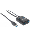 Manhattan Hub SuperSpeed USB 3.0, 4 portowy, z zasilaczem - nr 6