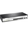 D-Link 10-port 10/100/1000 Gigabit Smart Switch including 2 Combo 1000BaseT/SFP - nr 65