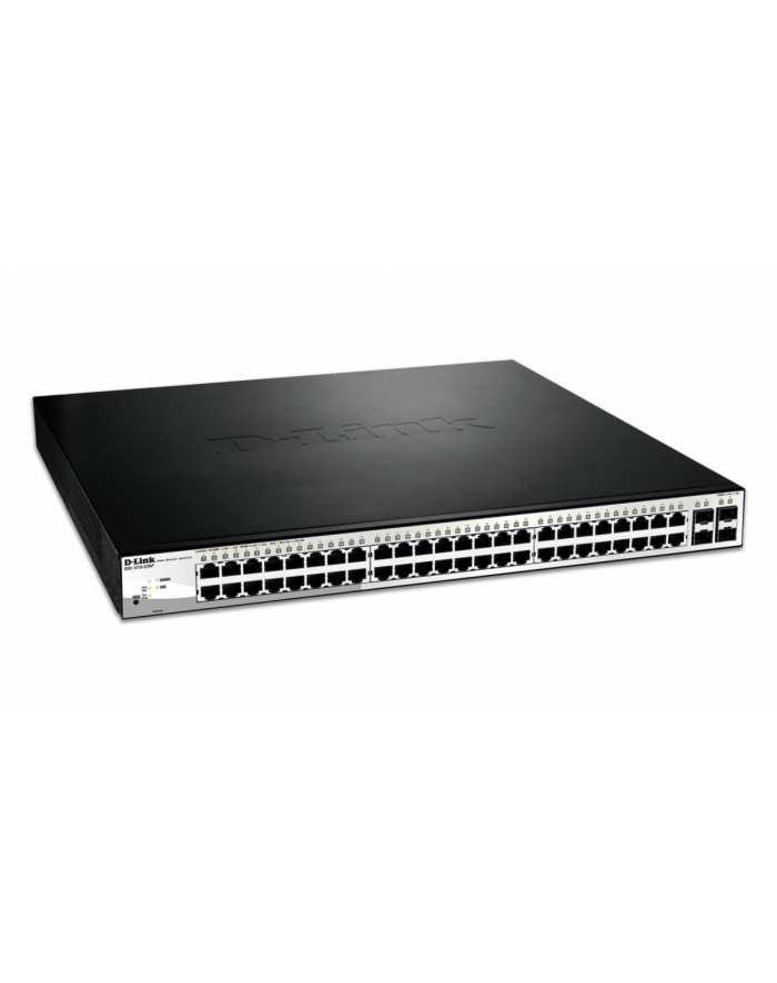 D-Link 52-Port PoE Gigabit Smart Switch 370W PoE including 4 x SFP główny