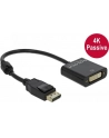 Delock Adapter Displayport 1.2 męski > DVI żeński 4K pasywne czarny - nr 14