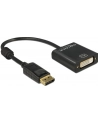 Delock Adapter Displayport 1.2 męski > DVI żeński 4K pasywne czarny - nr 16