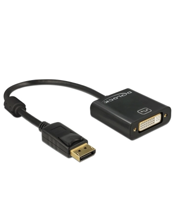 Delock Adapter Displayport 1.2 męski > DVI żeński 4K pasywne czarny nr 2