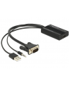 Delock Adapter VGA-HDMI ze złączem audio - nr 13