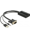 Delock Adapter VGA-HDMI ze złączem audio - nr 16