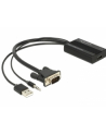 Delock Adapter VGA-HDMI ze złączem audio - nr 19