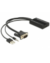 Delock Adapter VGA-HDMI ze złączem audio - nr 23