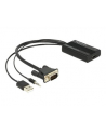 Delock Adapter VGA-HDMI ze złączem audio - nr 27