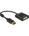 Delock Adapter Displayport 1.2 męski > DVI żeński 4K pasywne czarny - nr 7