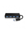 RaidSonic Icy Box 4x Port USB 3.0 Hub, Czarny - nr 11