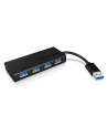 RaidSonic Icy Box 4x Port USB 3.0 Hub, Czarny - nr 5