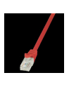 LOGILINK Patchcord CAT 5e UTP 0,25m czerwony - nr 1