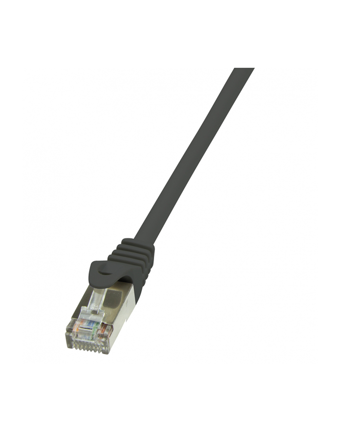 LOGILINK Patchcord CAT 5e F/UTP 2m czarny główny