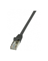 LOGILINK Patchcord CAT 5e F/UTP 3m czarny - nr 11