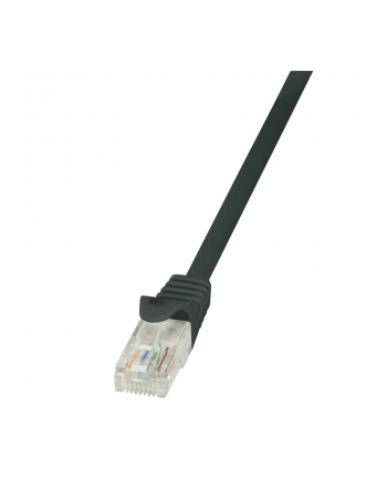 LOGILINK Patchcord CAT 6 U/UTP EconLine 0,5m czarny