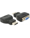 Delock adapter Displayport 1.1 (M) > VGA (F) black - nr 9