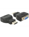 Delock adapter Displayport 1.1 (M) > VGA (F) black - nr 10