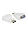 Delock adapter Displayport 1.1 (M) > VGA (F) white - nr 5