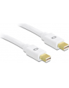 Delock kabel mini Displayport (M) - mini Displayport (M) 7m, white - nr 6