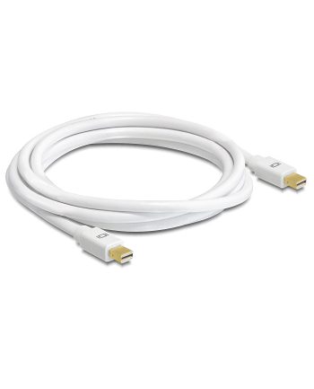 Delock kabel mini Displayport (M) - mini Displayport (M) 0.5m, white