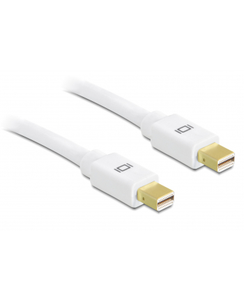 Delock kabel mini Displayport (M) - mini Displayport (M) 0.5m, white