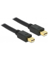 Delock kabel mini Displayport (M) - mini Displayport (M) 1.5m, black - nr 15