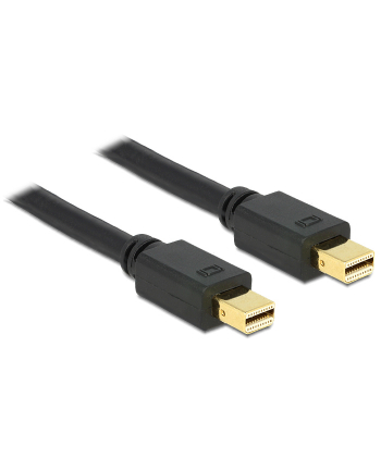Delock kabel mini Displayport (M) - mini Displayport (M) 1.5m, black