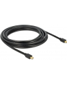 Delock kabel mini Displayport (M) - mini Displayport (M) 3m, black - nr 15