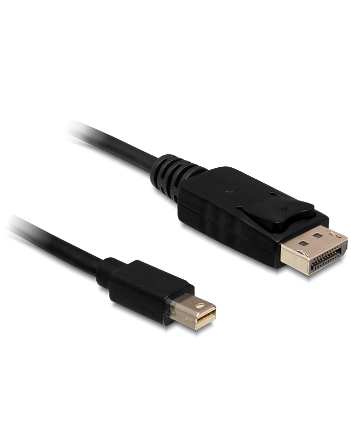 Delock kabel mini Displayport (M) - Displayport (M) 5m, black główny