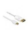 Delock kabel mini Displayport (M) - Displayport (M), 3m, white - nr 5