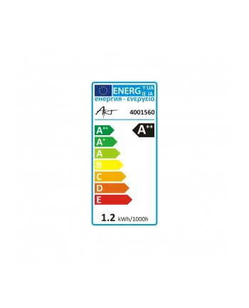ART Żarówka LED, GU10, 1,2W, AC230V, 100lm, WW nr 1