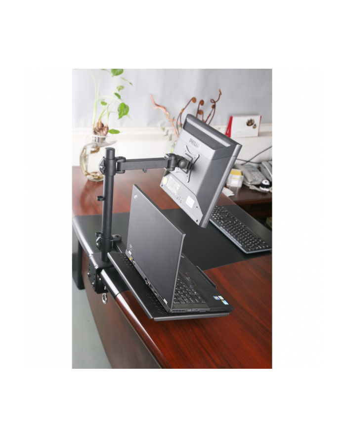 ART UCHWYT DO MONITORA LED/LCD 13-27'' + notebooka biurkowy L-23 główny