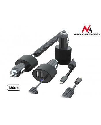 Ładowarka samochodowa 1,8m lightning MCE76 nr 2