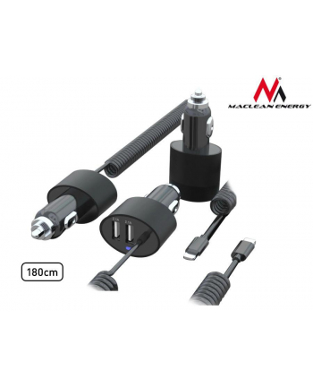 Ładowarka samochodowa 1,8m lightning MCE76 nr 1