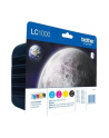 Brother Ink LC-1000 Value Pack, B/C/M/Y, Blister - nr 22