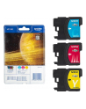 Brother Ink LC-1100 Rainbow c/m/y, cyan, magenta, yellow, Blister - nr 19