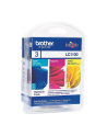 Brother Ink LC-1100 Rainbow c/m/y, cyan, magenta, yellow, Blister - nr 21