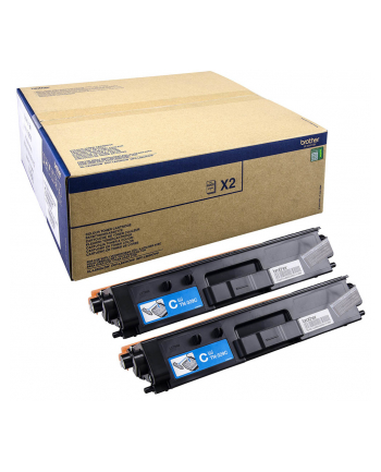 Brother Toner TN-329CTWIN Cyan, L8450xx, L8850xx Twinpack